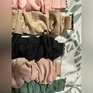 Apple Watch bands- Pink, Tan, Black, Green